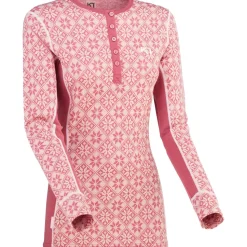 Rose Long-Sleeve Crew Top - Women's