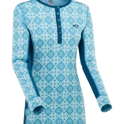 Rose Long-Sleeve Crew Top - Women's