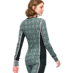 Rose Long-Sleeve Crew Top - Women's