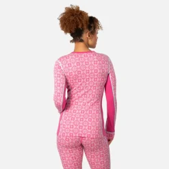 Rose Long-Sleeve Crew Top - Women's