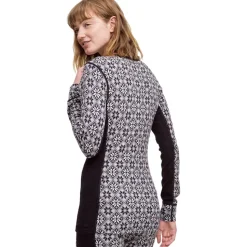 Rose Long-Sleeve Crew Top - Women's