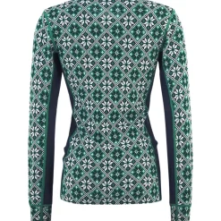 Rose Long-Sleeve Crew Top - Women's
