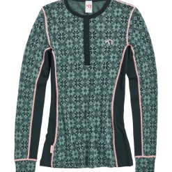 Rose Long-Sleeve Crew Top - Women's