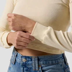 Rosette Long-Sleeve T-Shirt - Women's
