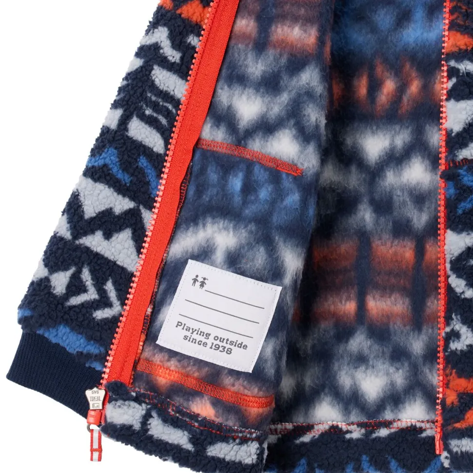 Rugged Ridge II Print Sherpa Full-Zip Jacket - Toddler Boys'