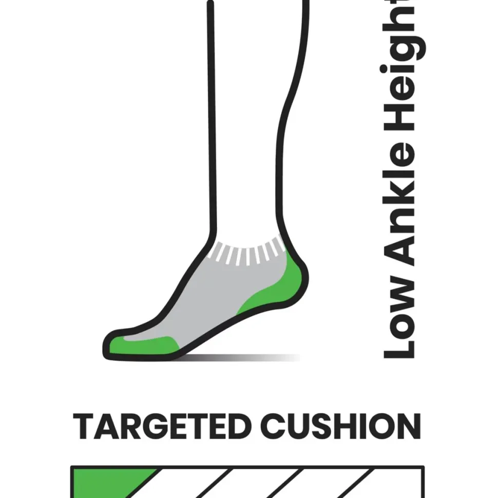 Run Targeted Cushion Low Ankle Sock - Women's