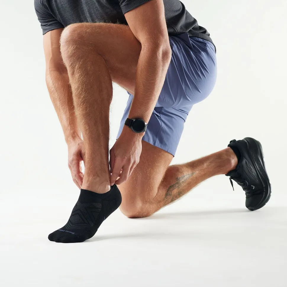 Run Targeted Cushion No Show Sock