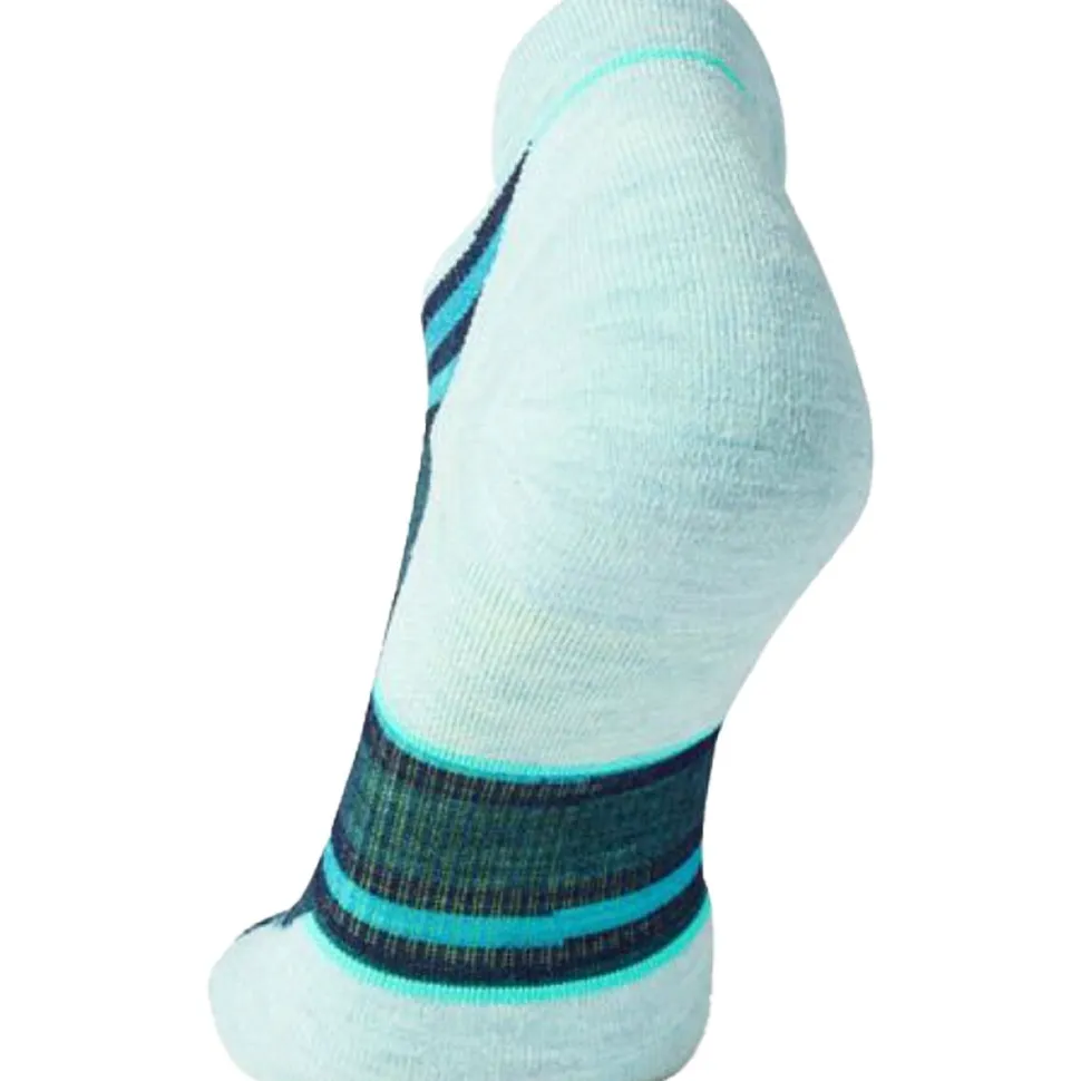Run Targeted Cushion Stripe Low Ankle Sock - Women's