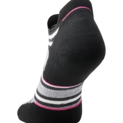 Run Targeted Cushion Stripe Low Ankle Sock - Women's