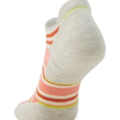 Run Targeted Cushion Stripe Low Ankle Sock - Women's