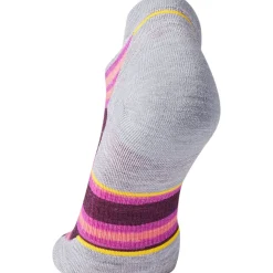 Run Targeted Cushion Stripe Low Ankle Sock - Women's