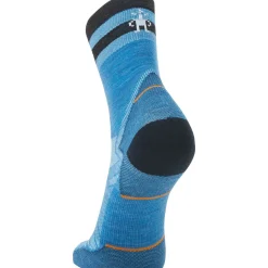 Run Zero Cushion Mid Crew Pattern Sock