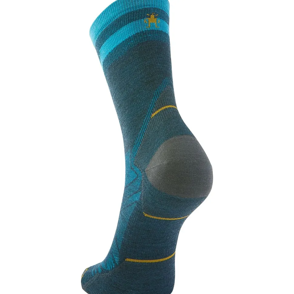 Run Zero Cushion Mid Crew Pattern Sock