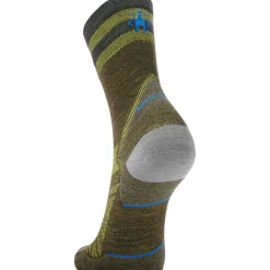 Run Zero Cushion Mid Crew Pattern Sock