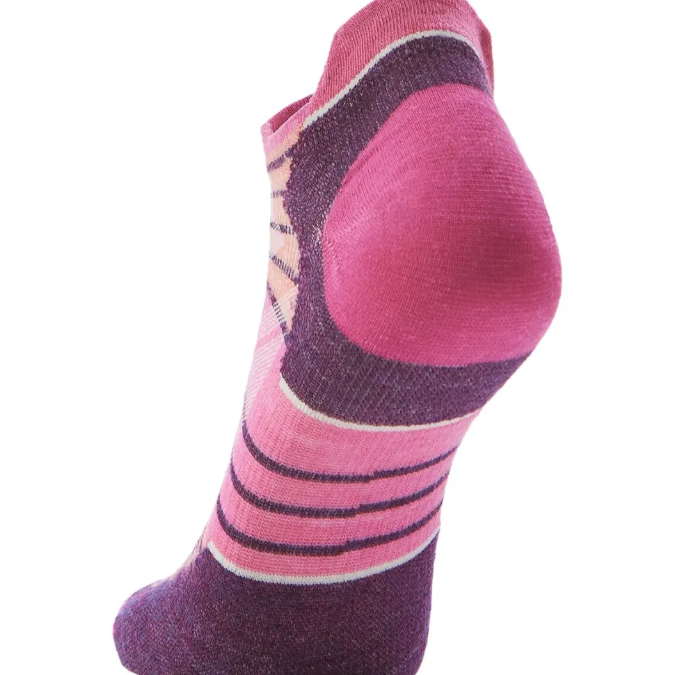 Run Zero Cushion Stripe Low Ankle Sock - Women's