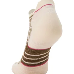 Run Zero Cushion Stripe Low Ankle Sock - Women's