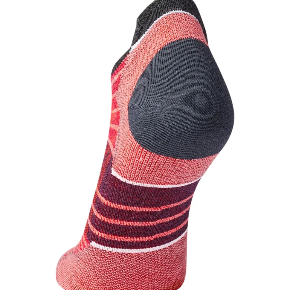 Run Zero Cushion Stripe Low Ankle Sock - Women's