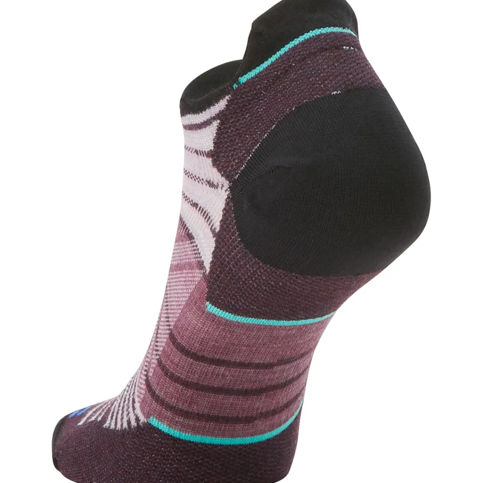 Run Zero Cushion Stripe Low Ankle Sock - Women's
