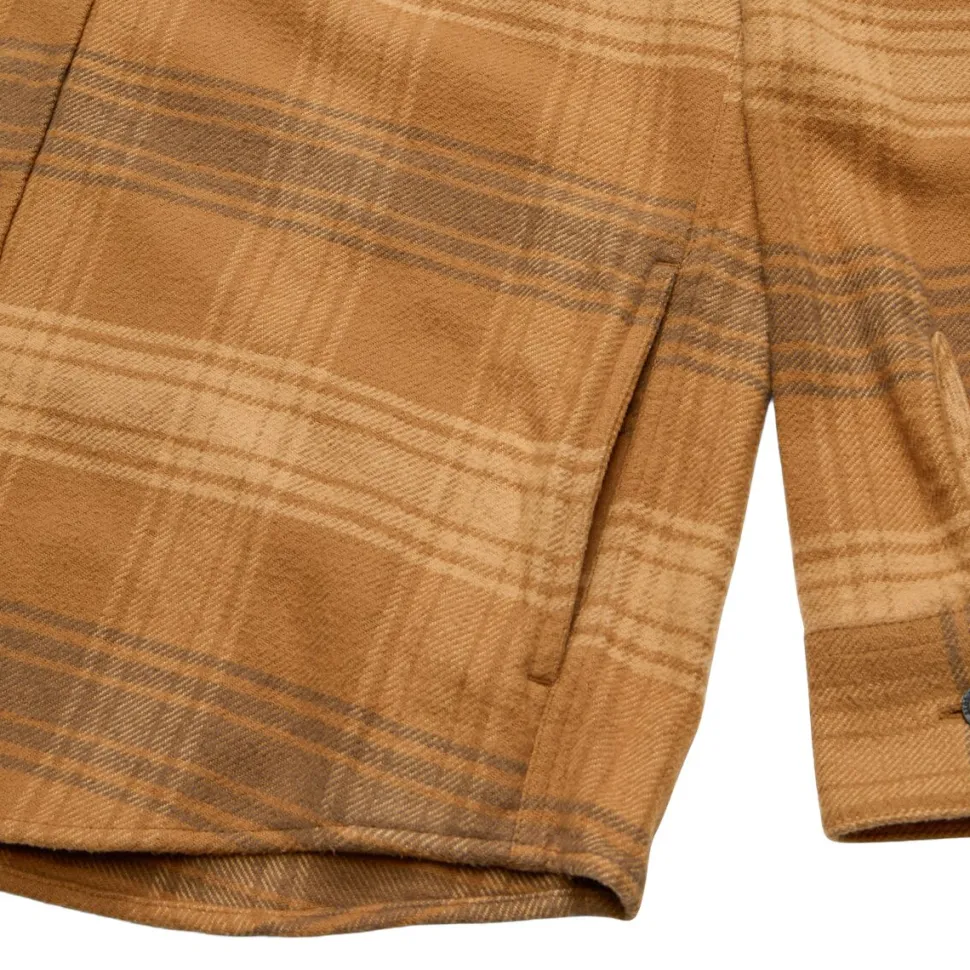 Salvo Hooded Blanket Flannel Shirt - Men's