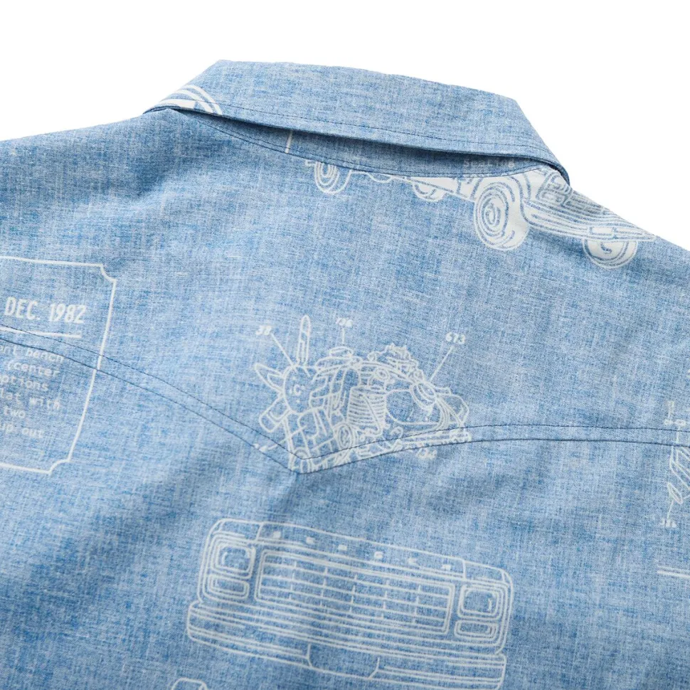 Schooner 3/4 Button-Up Shirt - Men's