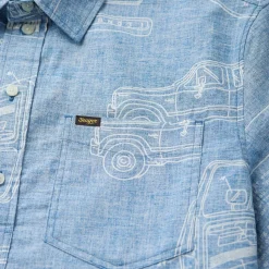 Schooner 3/4 Button-Up Shirt - Men's