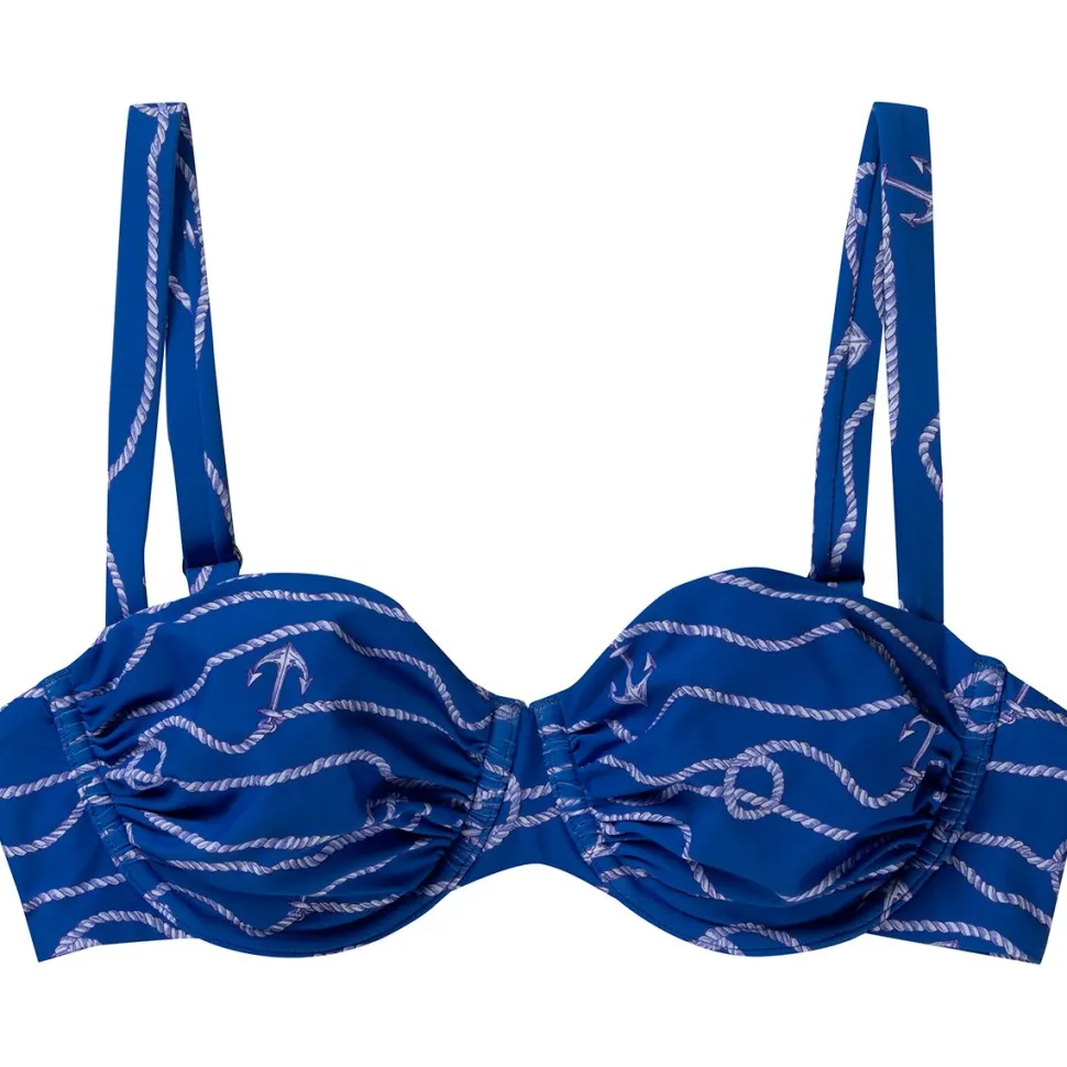 Set Sail Ruched Underwire Bikini Top - Women's
