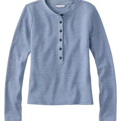 Signature Premium Thermal Long-Sleeve Henley Shirt - Women's