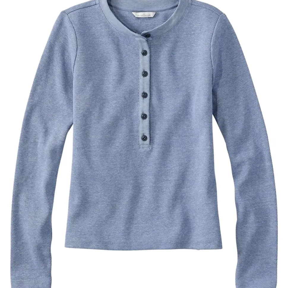 Signature Premium Thermal Long-Sleeve Henley Shirt - Women's