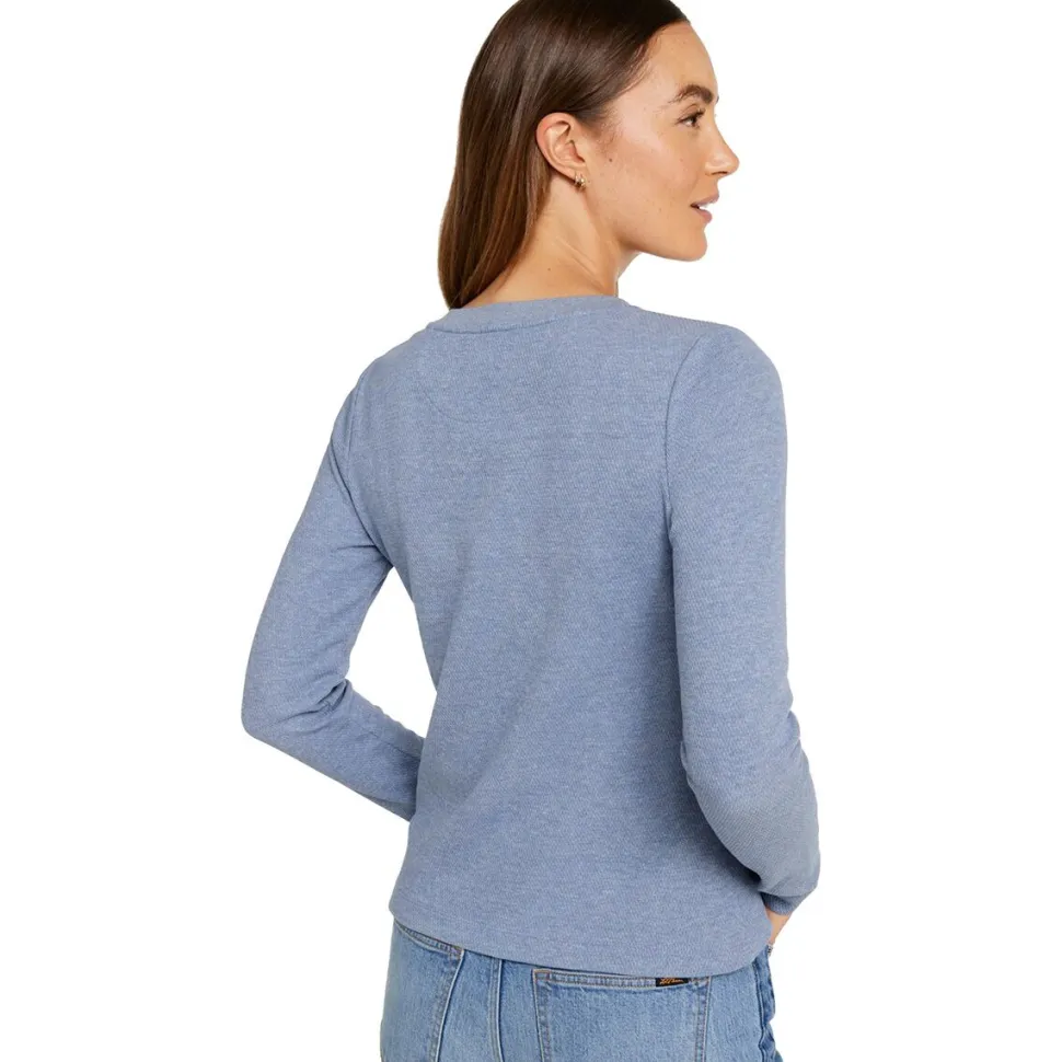 Signature Premium Thermal Long-Sleeve Henley Shirt - Women's
