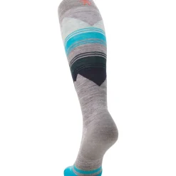 Ski Targeted Cushion Pattern OTC Sock - Women's