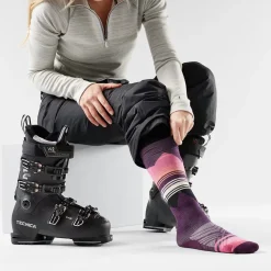 Ski Targeted Cushion Pattern OTC Sock - Women's