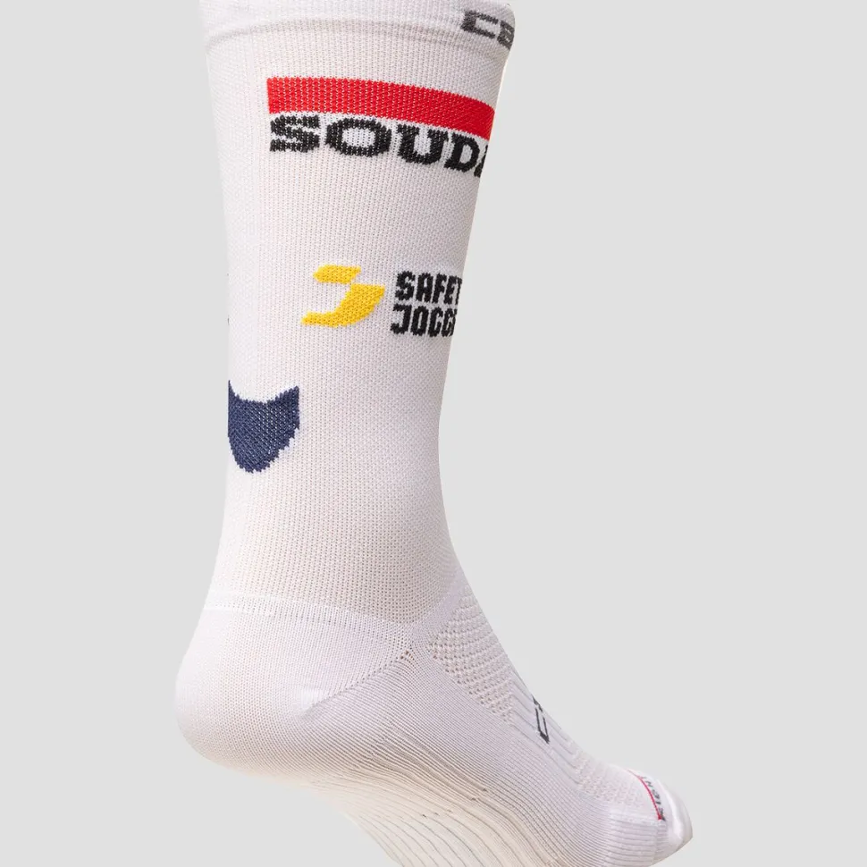 Soudal/Quick-Step Rosso Corsa Pro 18 Sock - Men's