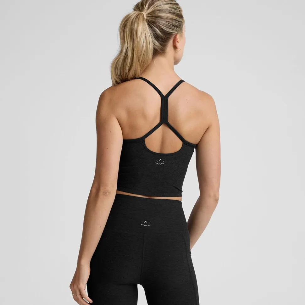 Spacedye Slim Racerback Cropped Tank Top - Women's