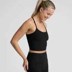 Spacedye Slim Racerback Cropped Tank Top - Women's