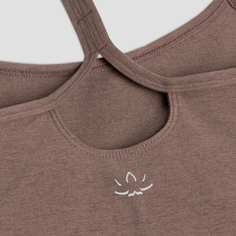 Spacedye Slim Racerback Cropped Tank Top - Women's