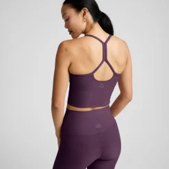 Spacedye Slim Racerback Cropped Tank Top - Women's