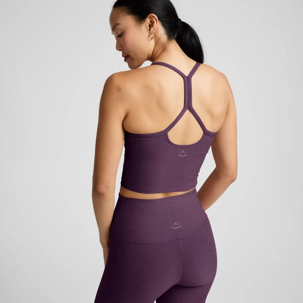 Spacedye Slim Racerback Cropped Tank Top - Women's