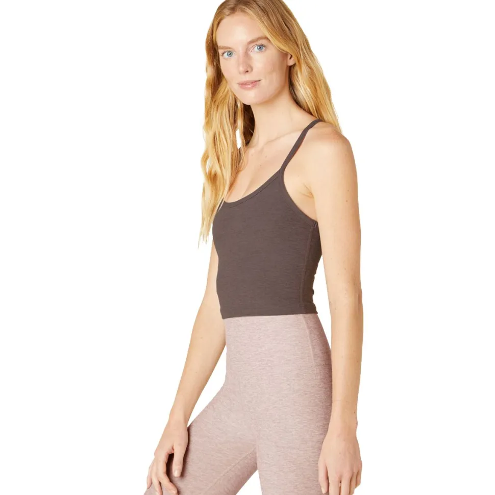 Spacedye Slim Racerback Cropped Tank Top - Women's
