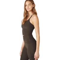 Spacedye Slim Racerback Cropped Tank Top - Women's
