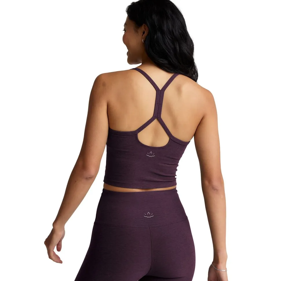 Spacedye Slim Racerback Cropped Tank Top - Women's