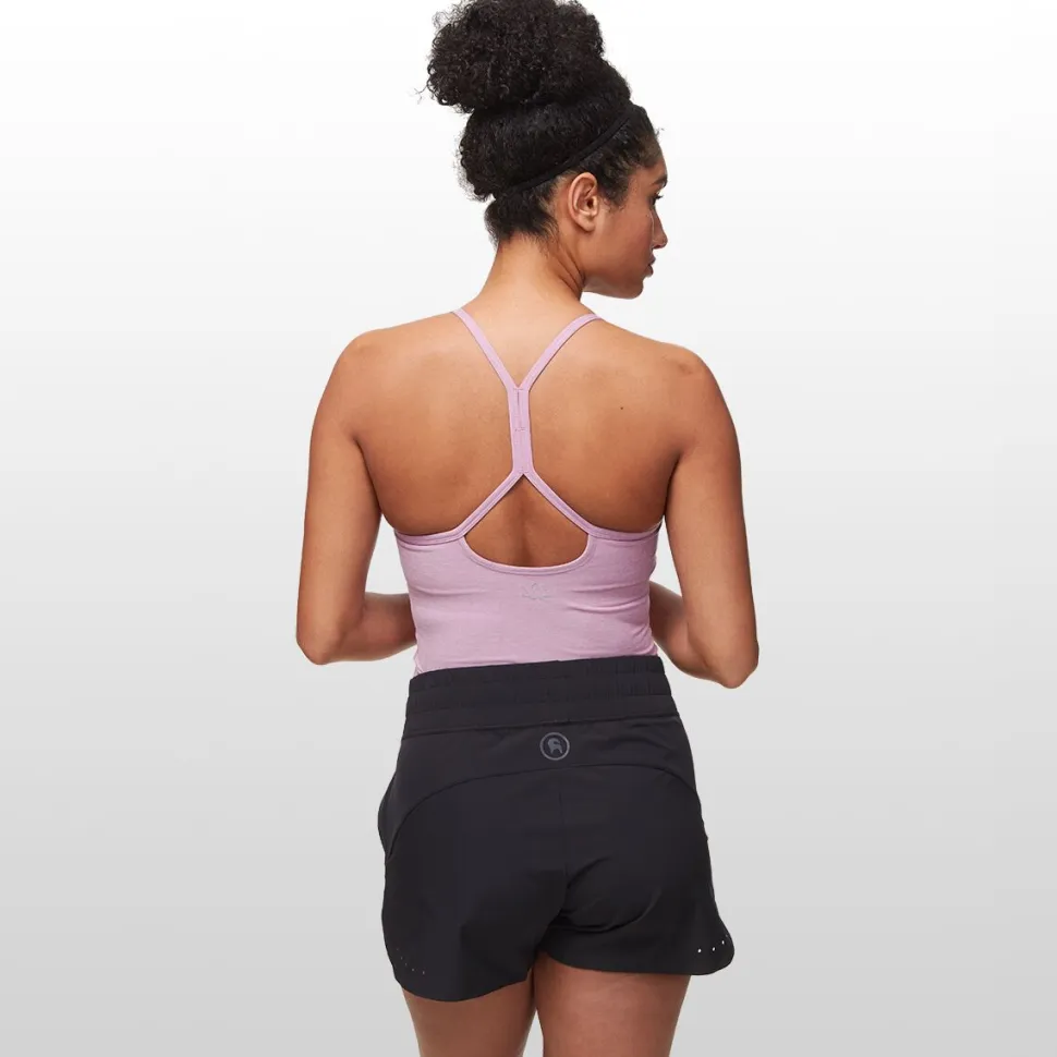 Spacedye Slim Racerback Cropped Tank Top - Women's