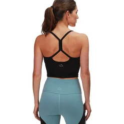 Spacedye Slim Racerback Cropped Tank Top - Women's