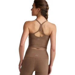 Spacedye Slim Racerback Cropped Tank Top - Women's