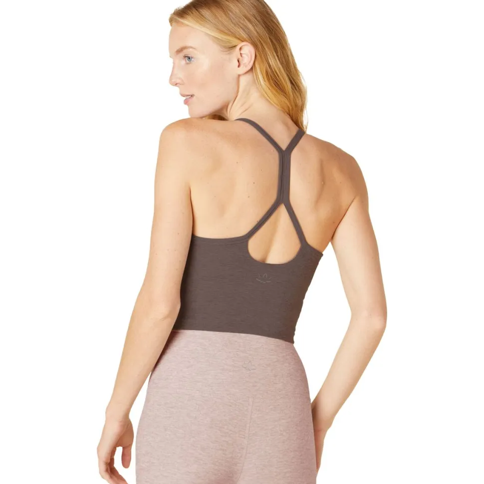 Spacedye Slim Racerback Cropped Tank Top - Women's