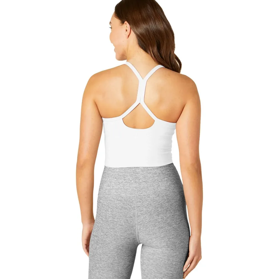 Spacedye Slim Racerback Cropped Tank Top - Women's