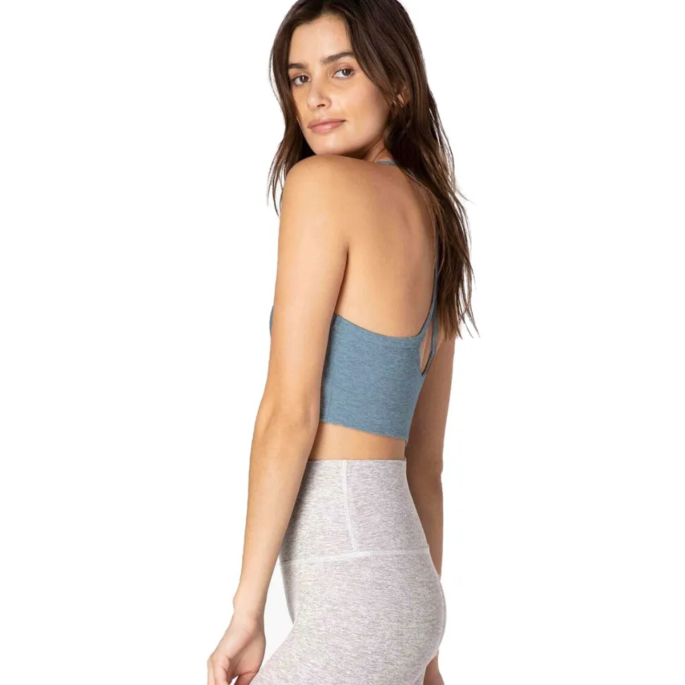 Spacedye Slim Racerback Cropped Tank Top - Women's
