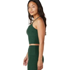 Spacedye Slim Racerback Cropped Tank Top - Women's