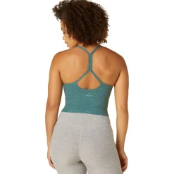 Spacedye Slim Racerback Cropped Tank Top - Women's
