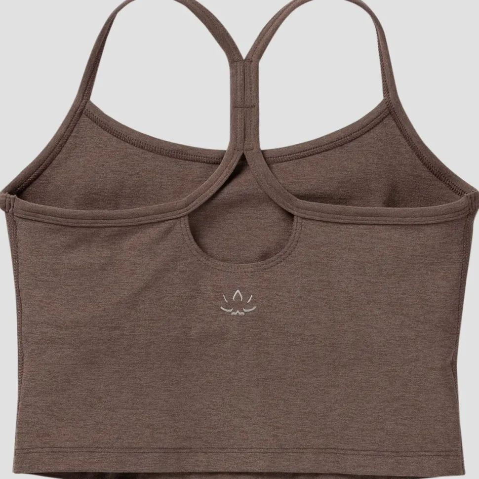 Spacedye Slim Racerback Cropped Tank Top - Women's
