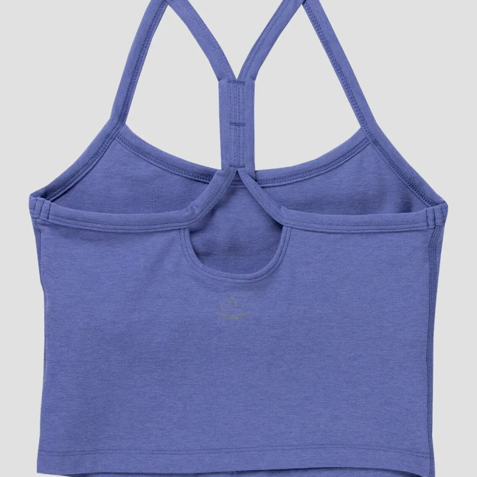 Spacedye Slim Racerback Cropped Tank Top - Women's
